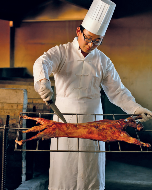 El chef Li Lin Yu.
