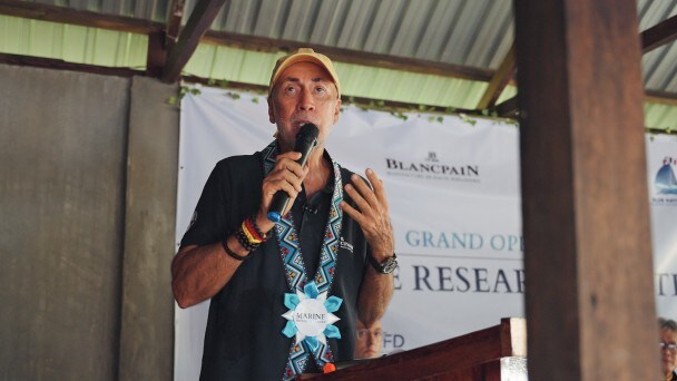 Frédéric Tardieu, fondatore della Sulubaaï Environmental Foundation.