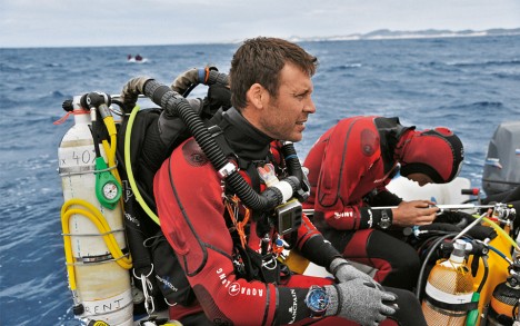 Laurent Ballesta’s Gombessa expedition to find and study the coelacanth.
