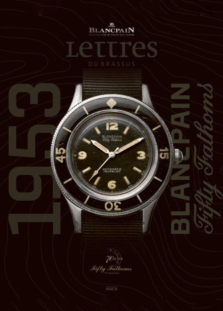 Issue 23 Blancpain 70th Anniversary of the Fifty Fathoms